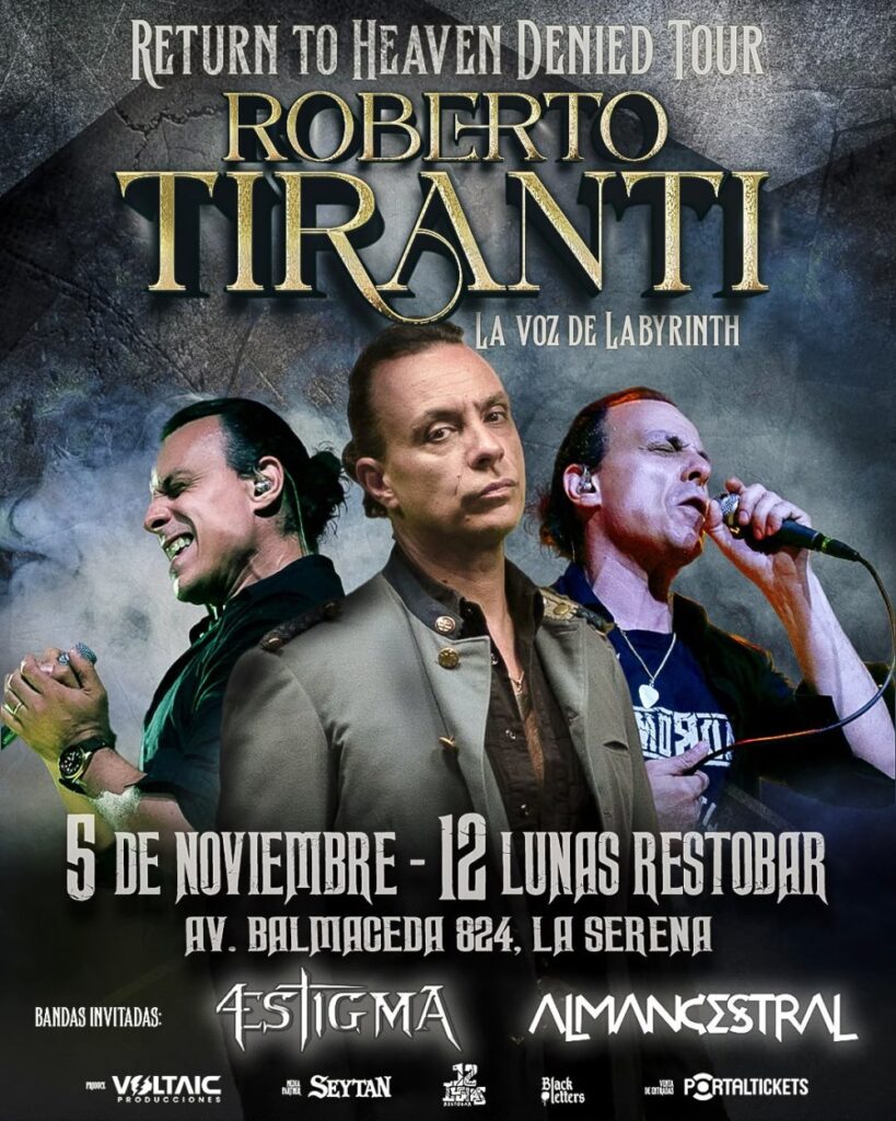 Roberto Tiranti: Return To Heaven Denied Tour