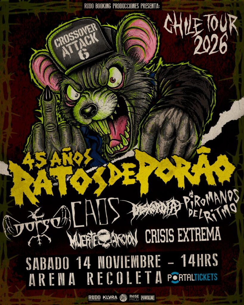 Ratos de Porao 45 Años - Crossover Attack 6