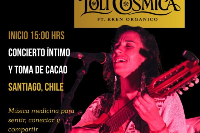 Concierto Loli Cosmica con Toma de Cacao
