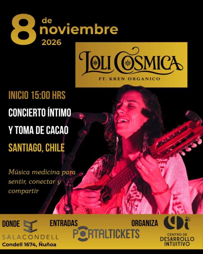Concierto Loli Cosmica con Toma de Cacao