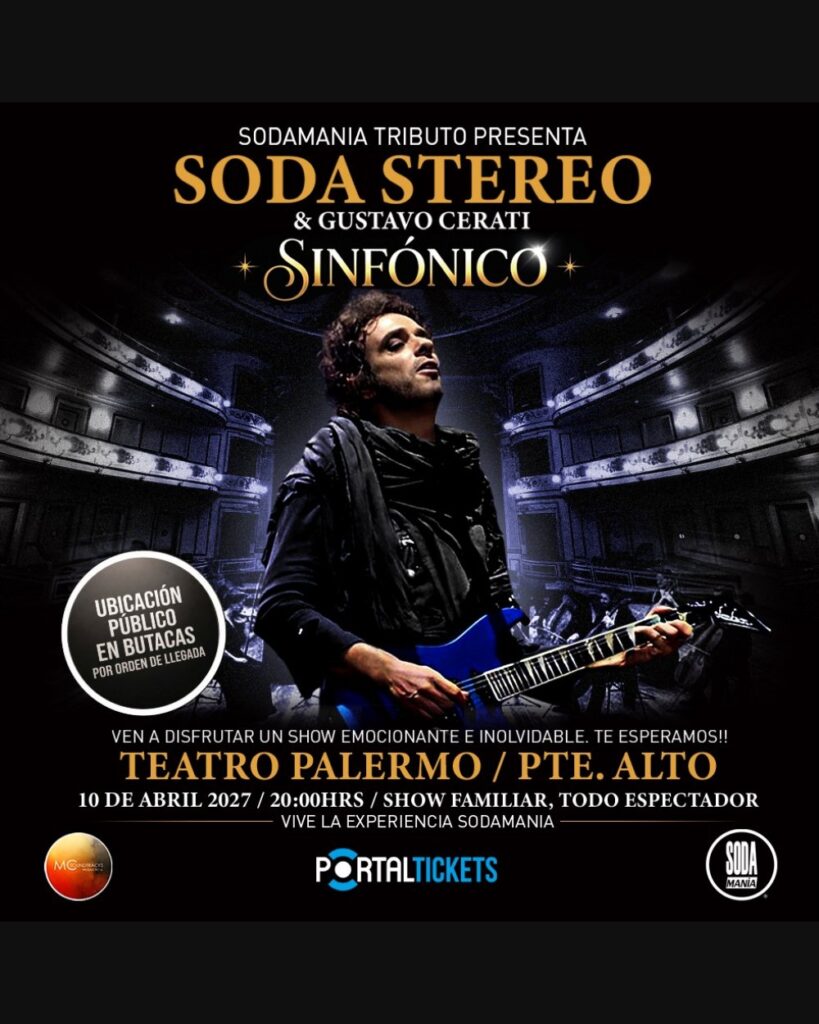 Sodamanía Show Sinfónico Soda+Cerati