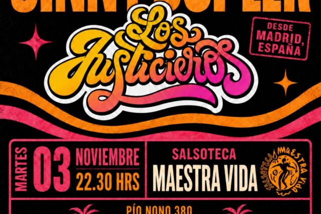 Jinny Jopler + los Justicieros en Maestra Vida