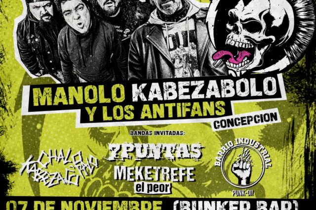 Manolo Kabezabolo + los Antifans en Concepción