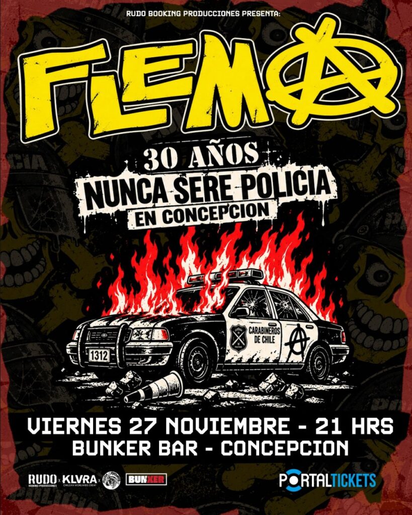 Flema: 30 Años Nunca Seré Policía en Concepción