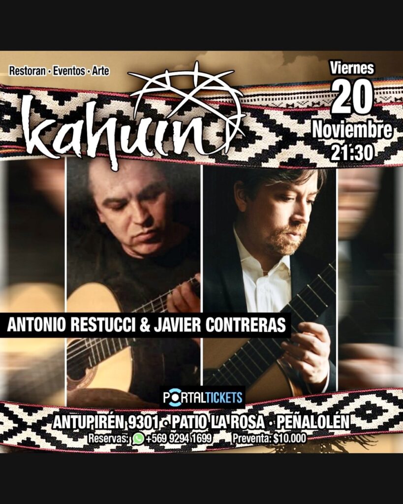 Kahuin Presenta: Antonio Restucci & Javier Contreras