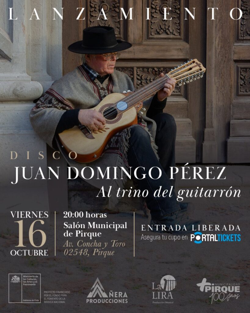 Juan Domingo Pérez: Lanzamiento Disco: al Trino del Guitarrón