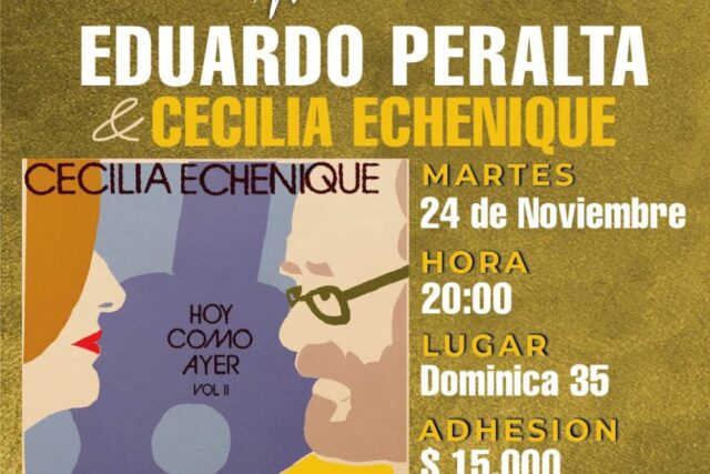 Eduardo Peralta + Cecilia Echenique