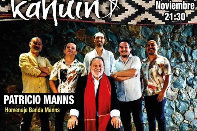 Kahuin Presenta: Patricio Manns: Homenaje Banda Manns - Viernes 06 Noviembre