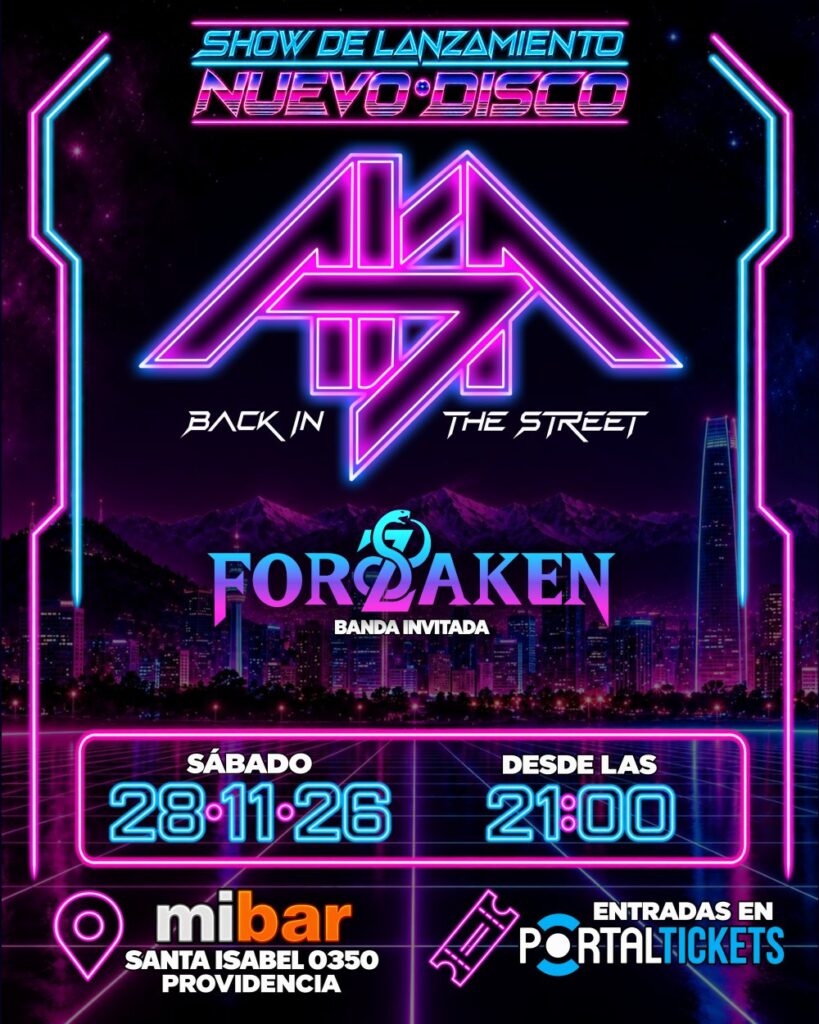 Lanzamiento Back In The Street: Aisa + Forzaken