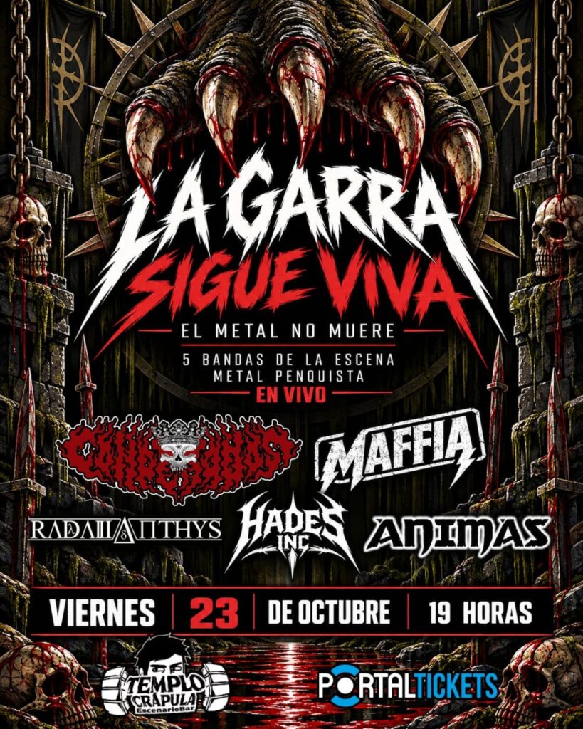 La Garra Sigue Viva, el Metal No Muere!