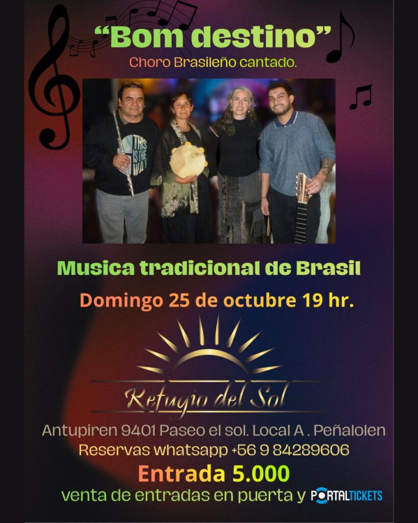 Bom Destino: Choro Brasileño Cantado