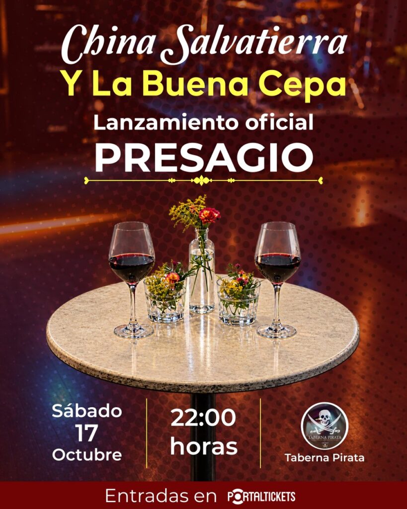 China Salvatierra y la Buena Cepa: Lanzamiento Oficial Presagio