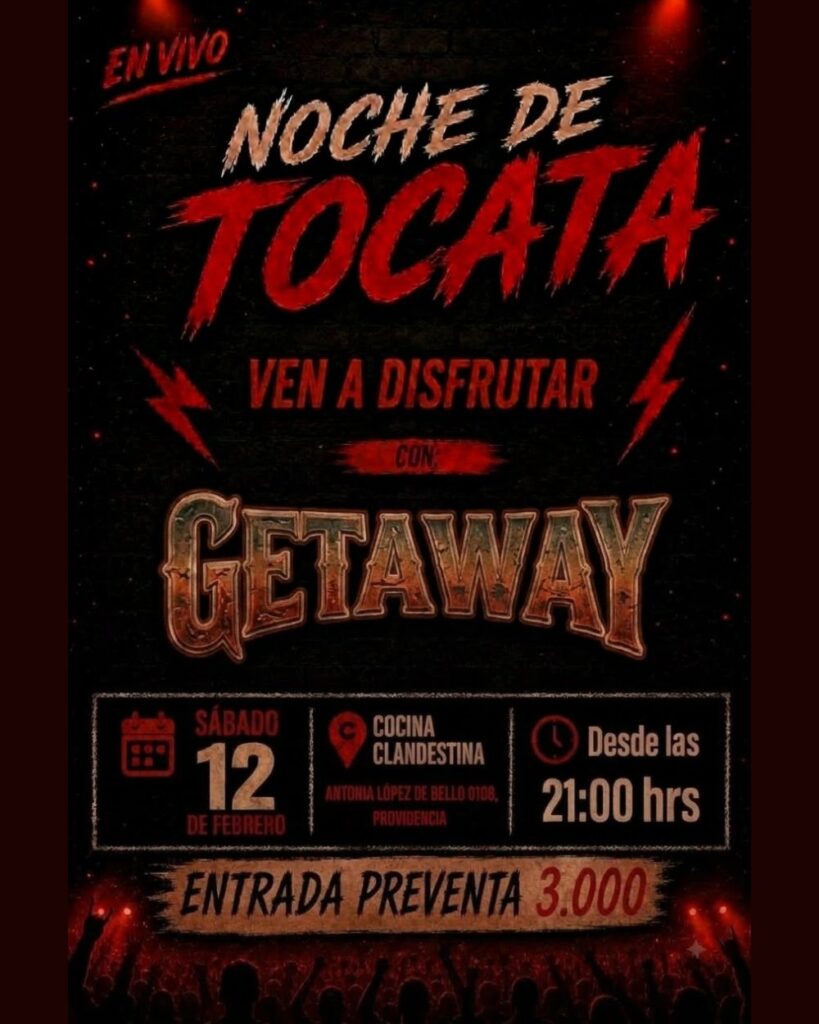 Noche de Tocata con Get Away