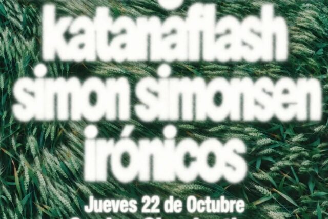 Monito Guitarra + Katanaflash + Simon Simonsen + Irónicos