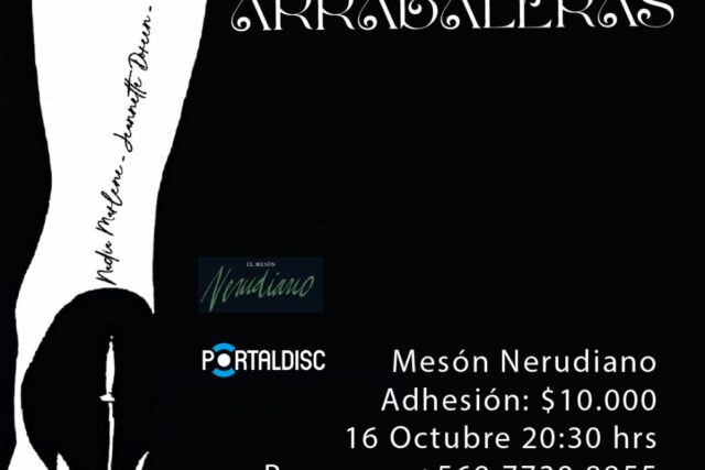 Noche de Tango: Arrabaleras + René Arangua Cuarteto en Mesón Nerudiano