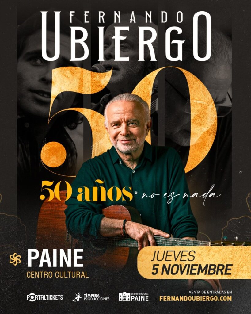 Fernando Ubiergo: 50 Años No Es Nada en Paine