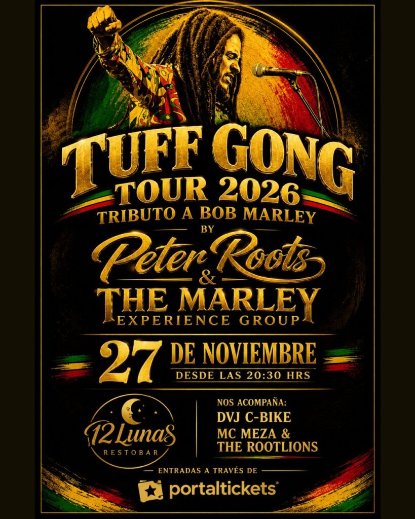 Tuff Gong Tour 2026 By Peter Roots & The Marley Experience Group