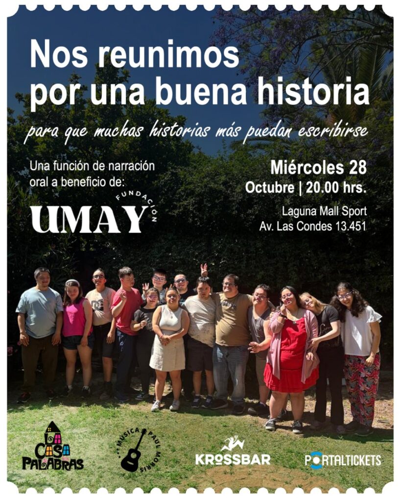 Nos Reunimos por Una Buena Historia: A Beneficio de Fundación Umay