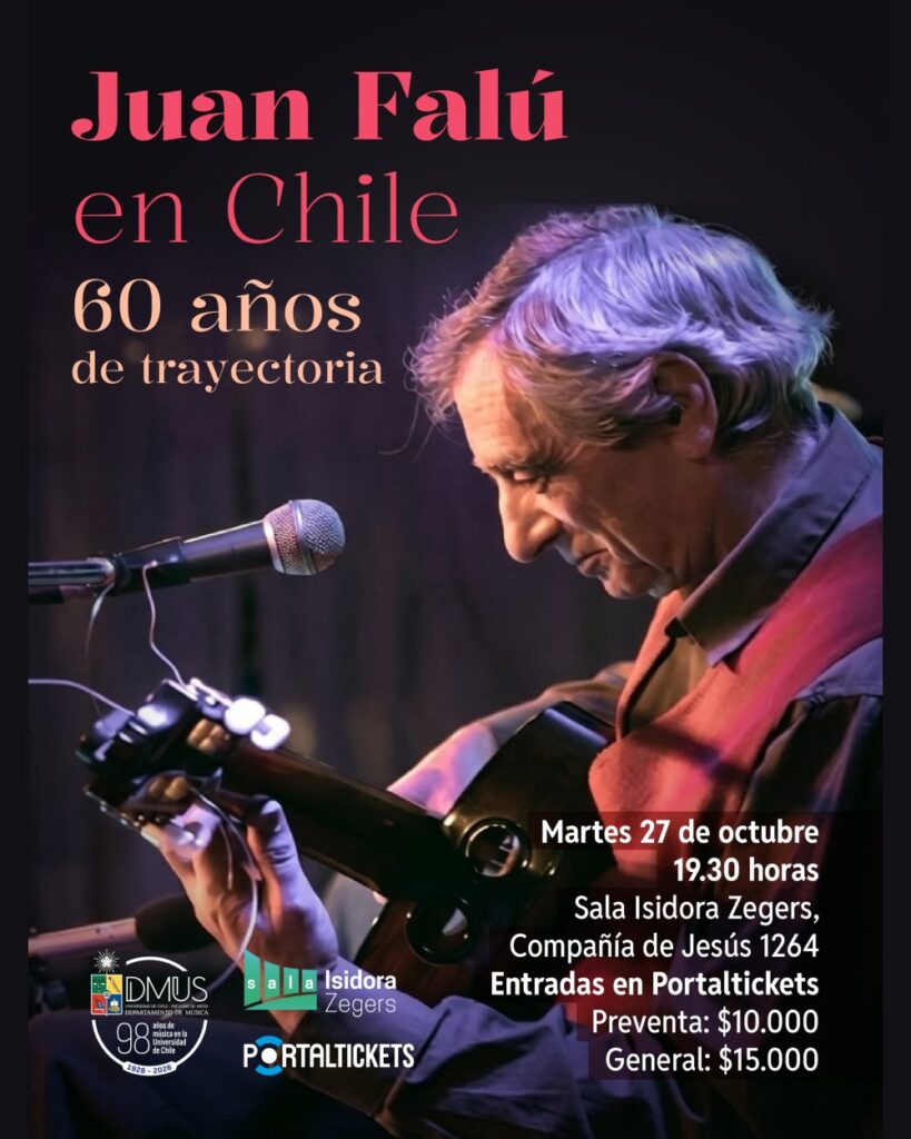 Juan Falú en Chile