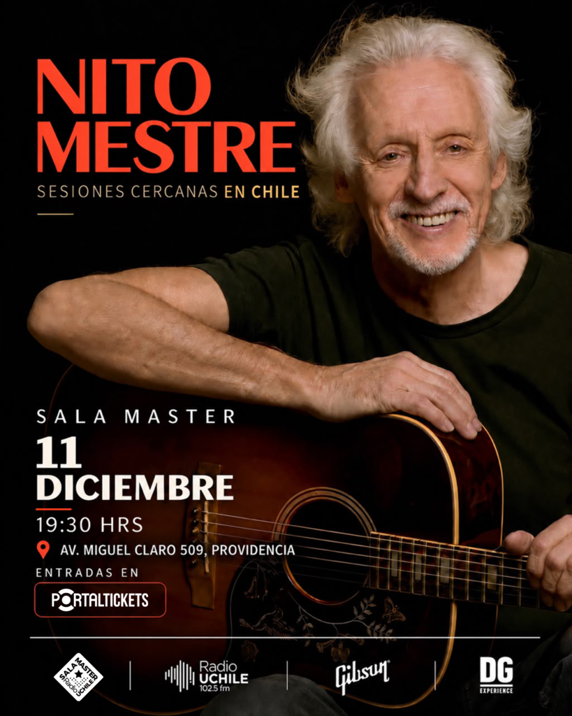 Nito Mestre en Chile en Vivo