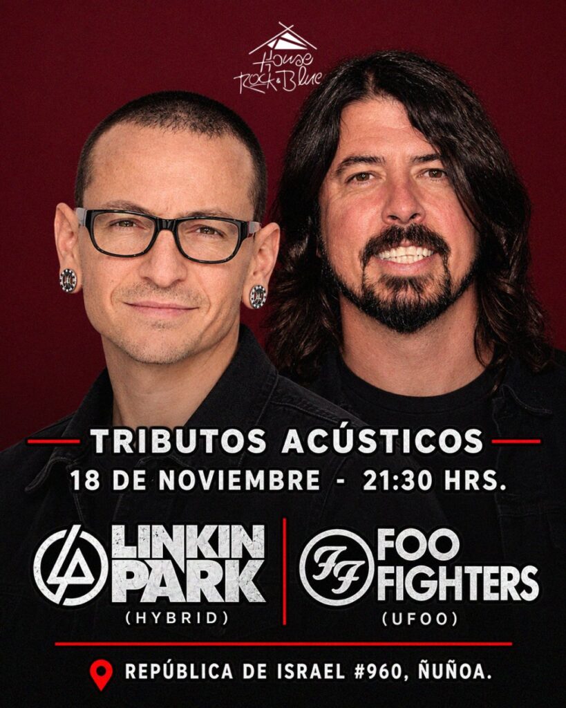 Tributos Acústicos de Linkin Park + Foo Fighters