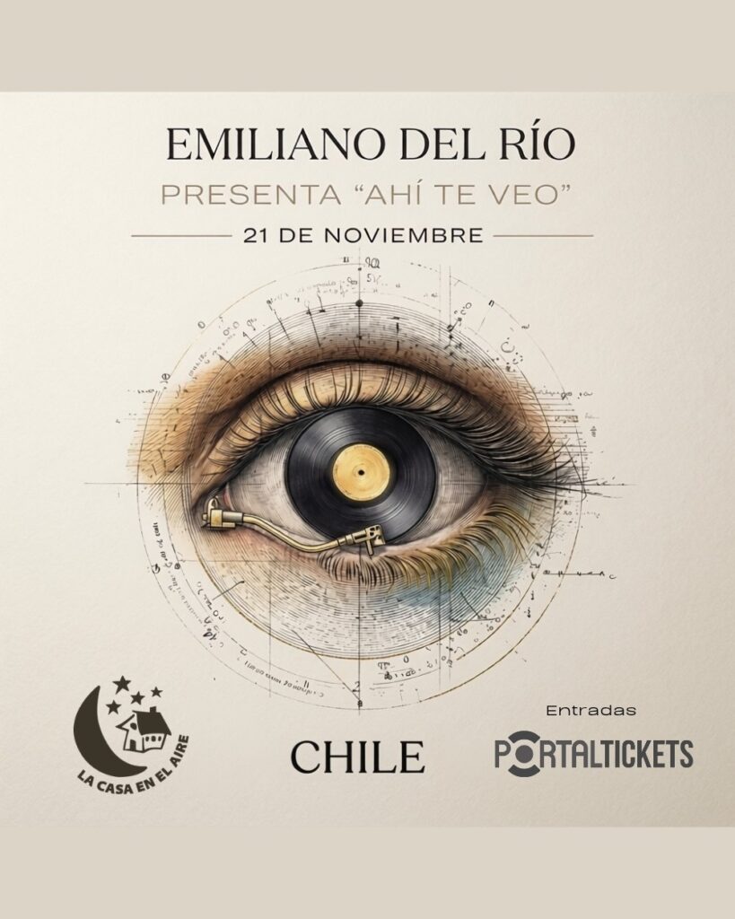 Emiliano del Rio Presenta Nuevo Disco: Ahi Te Veo