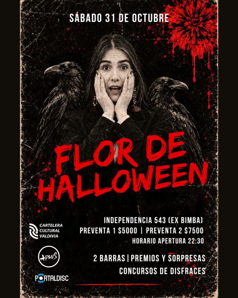 Flor de Halloween