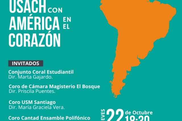 Tercera Versión del Encuentro Coral “Desde la Usach con América en el Corazón”