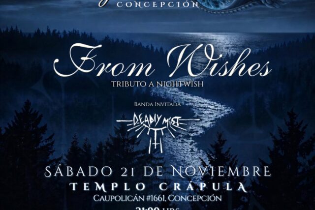 Metal Sinfónico con From Wishes – Tributo A Nightwish y Deadly Mist