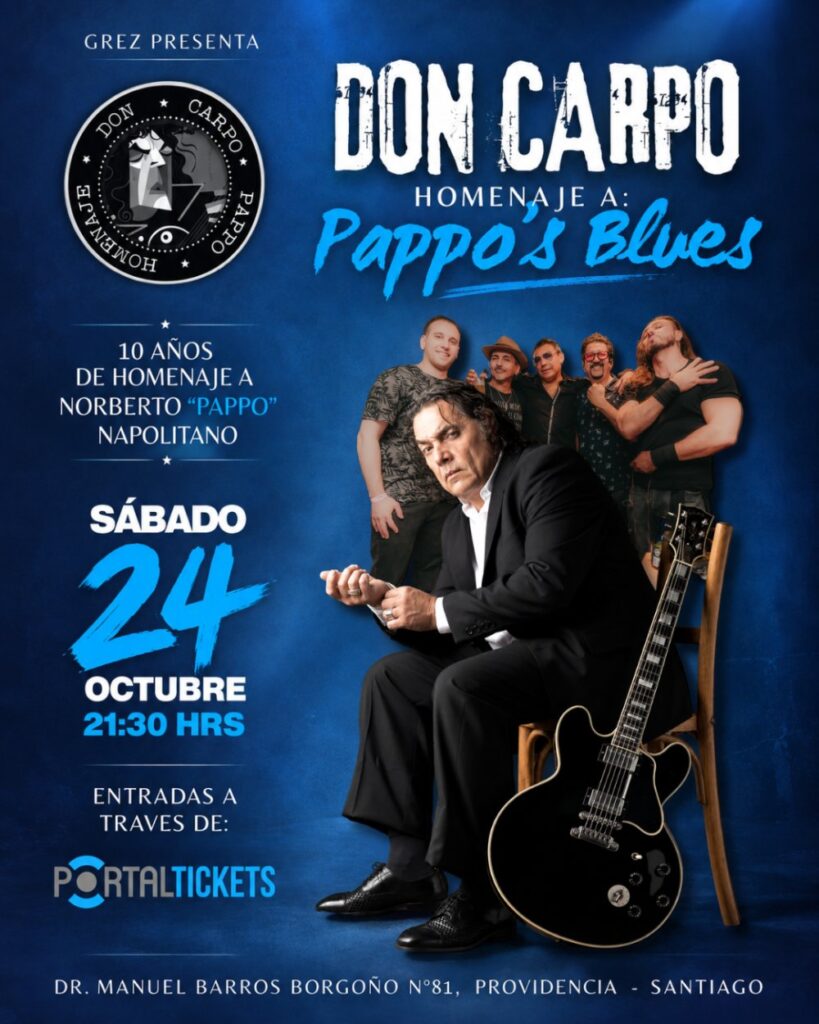 Homenaje A Pappo's Blues ⚡ 24 de Octubre