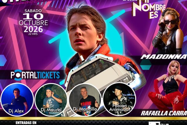 Fiesta Retro 80-90S Sabado 10 Octubre