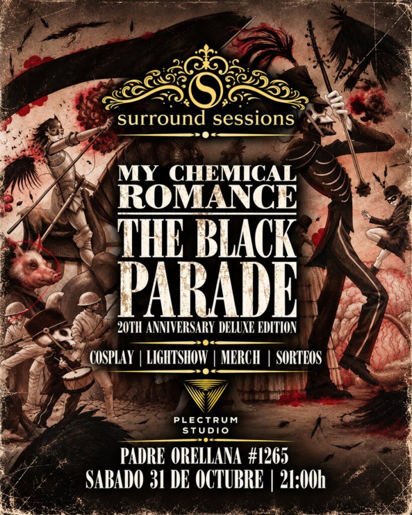 Surround Sessions: The Black Parade (20 Años) Halloween Party