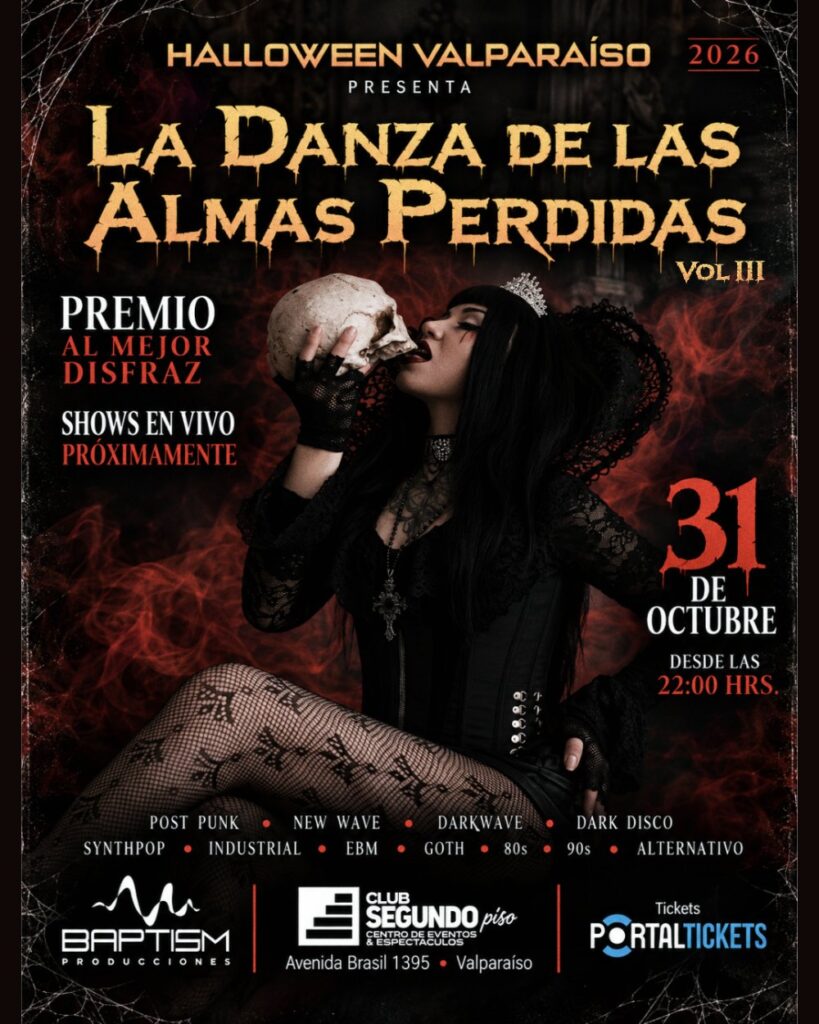 Halloween Valparaíso 2026 - la Danza de las Almas Perdidas