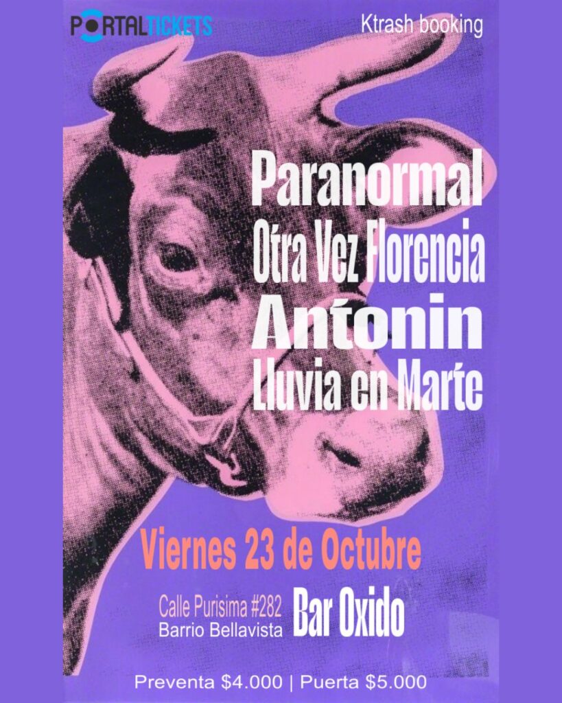 Paranormal + Antonin + Lluvia en Marte + Otra Vez Florencia