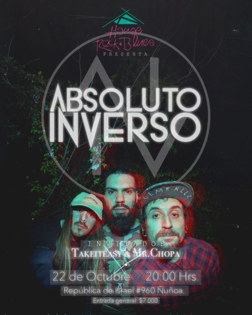 Absoluto Inverso en House Rock&Blues