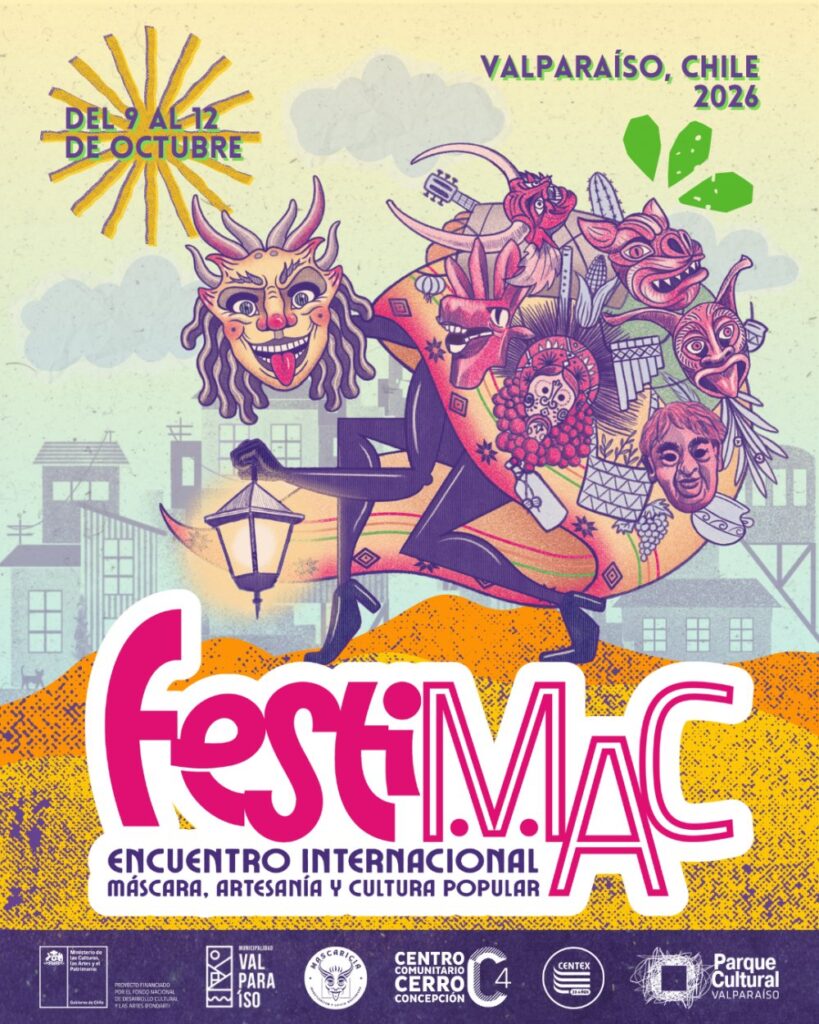 Festimac 2026 Presenta Conferencia Espectáculo por Alfredo Iriarte - Máscara Música Congelada en Teatro Parque Cultural de Valparaíso