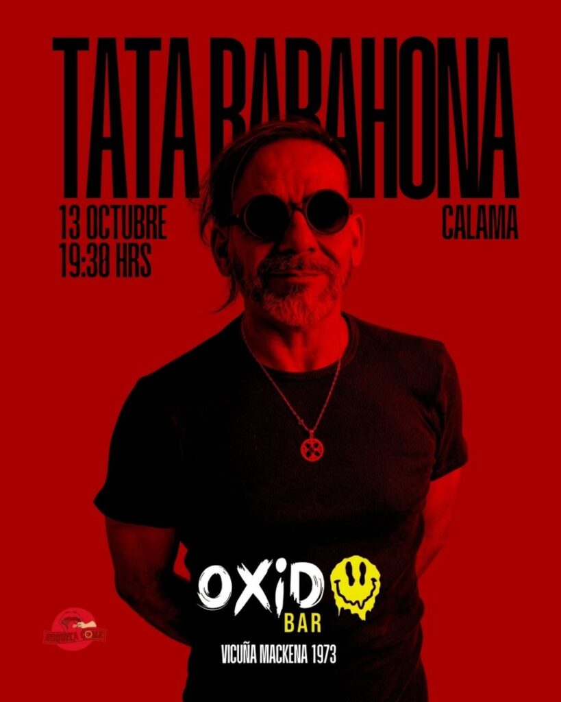 Tata Barahona en Calama