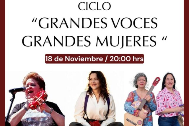 Ciclo Grandes Voces Grandes Mujeres