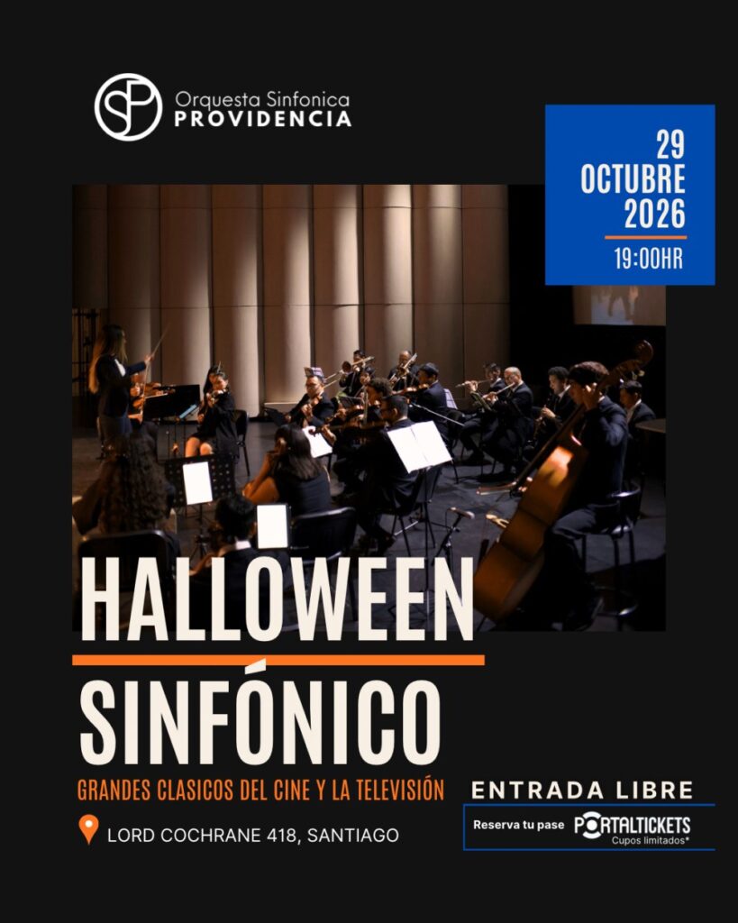 Orquesta Sinfónica Providencia: Concierto “Halloween Sinfónico”