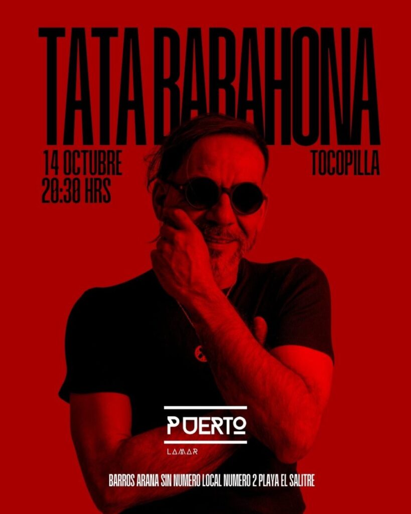 Tata Barahona en Puerto Lamar Tocopilla