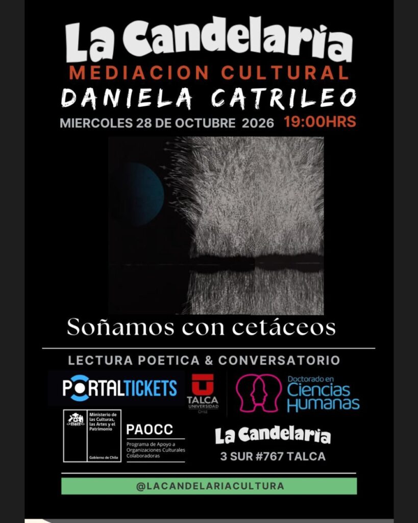 Daniela Catrileo en la Candelaria Cultura, Talca