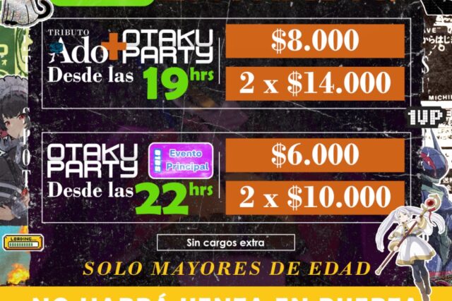 Otaku Party Vol 7 en Temuco