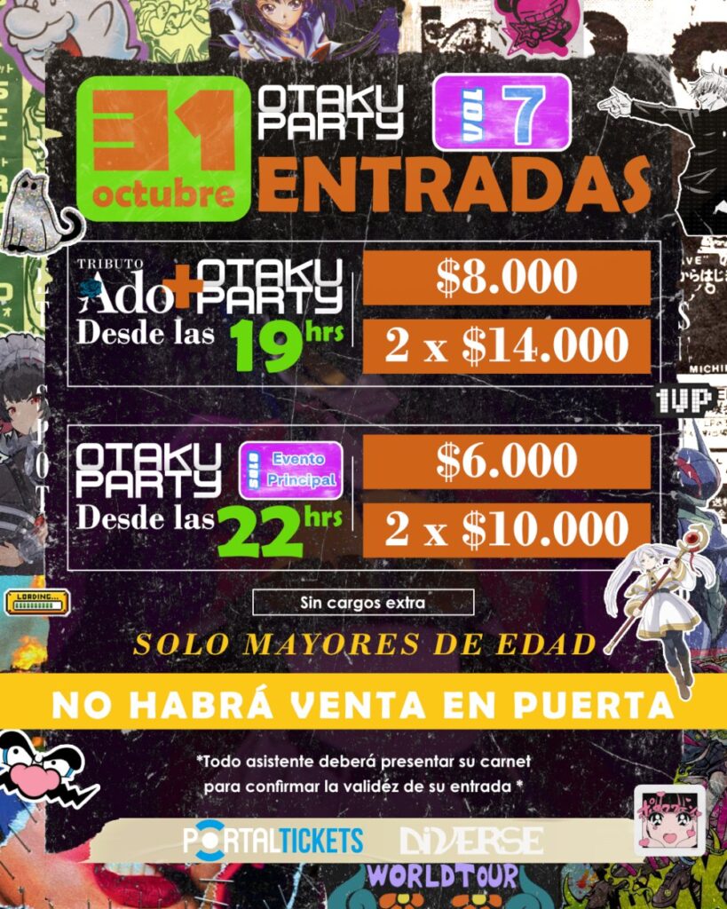 Otaku Party Vol 7 en Temuco