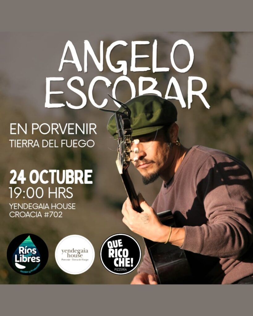 Angelo Escobar en Tierra del Fuego
