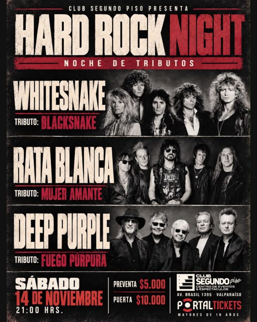 Tres Decadas de Rock en Una Sola Noche