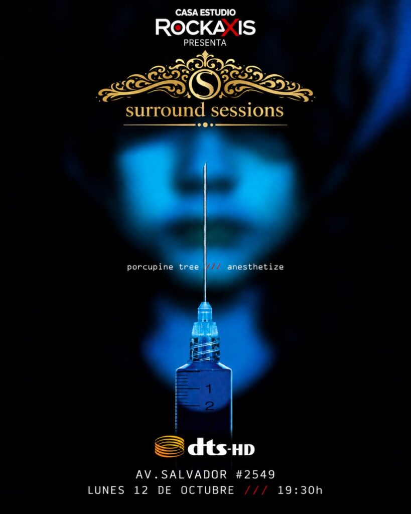 Surround Sessions: Porcupine Tree - Anesthetize (2Da Funcion)