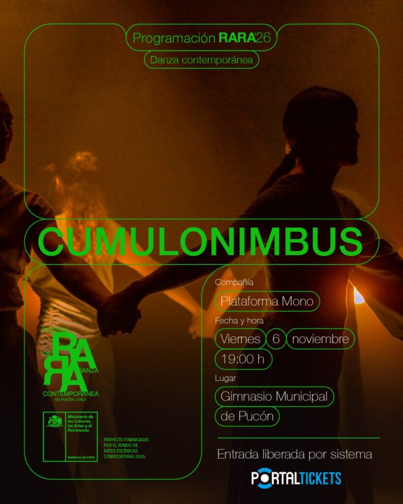 Festival Rara Pucón - Obra Cumulonimbus