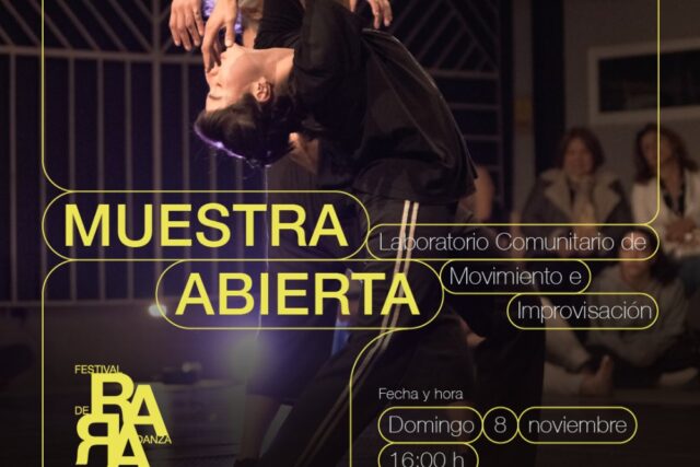 Festival Rara Pucón: Muestra Abierta Lab Creativo de Movimiento E Improvisación en Ciam - 8 de Noviembre