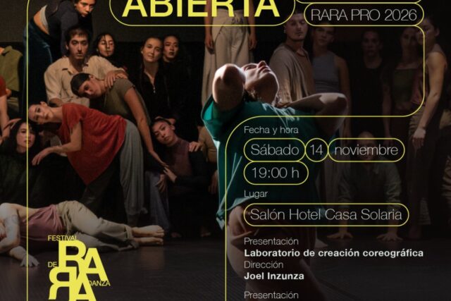 Festival Rara Pucón: Muestra Abierta al Público Rara Pro