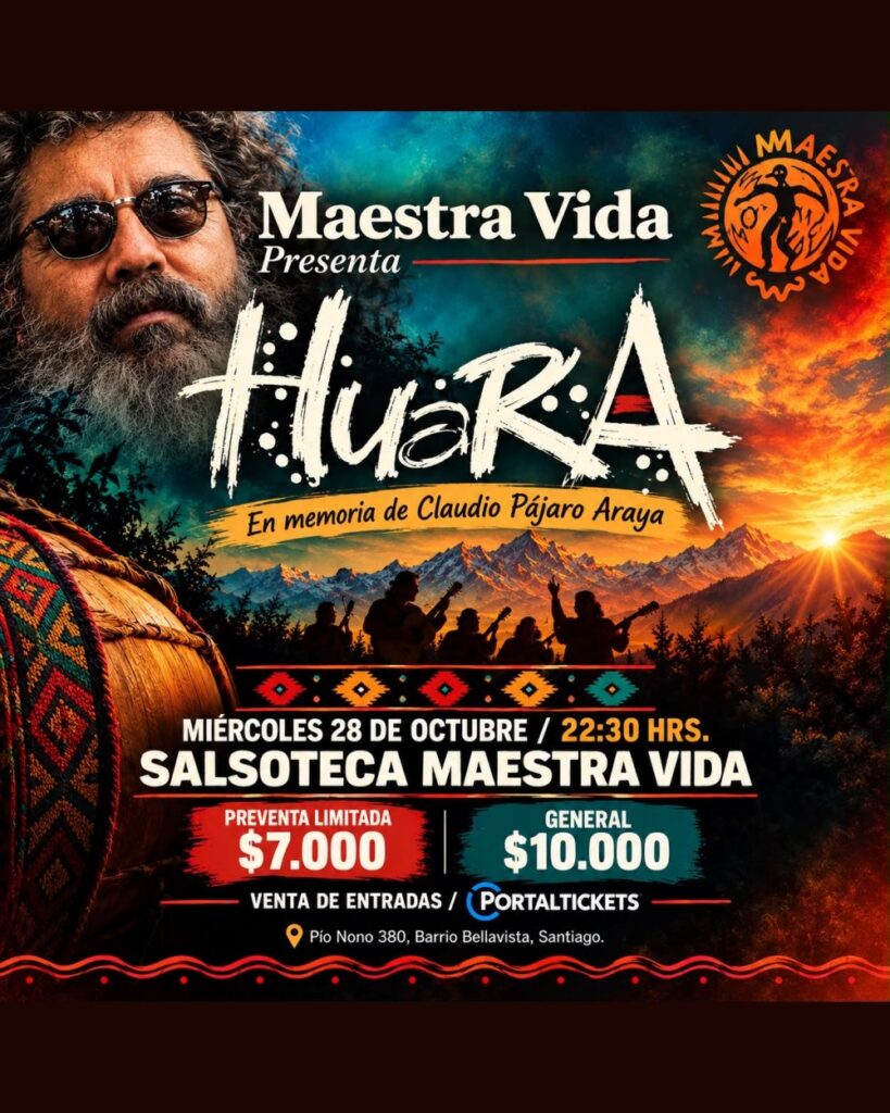 Huara en Concierto “Homenaje A Pajaro Araya”